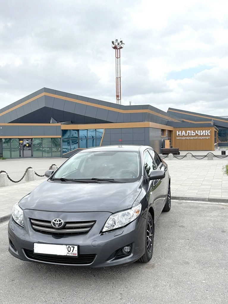 Toyota Corolla E150 Темно серая