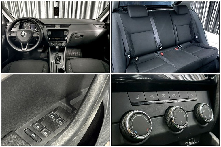 Skoda Octavia A7 Белая